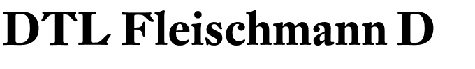 DTL Fleischmann D.ttf