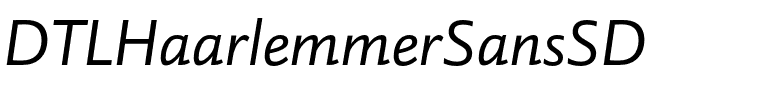 DTLHaarlemmerSansSD.ttf