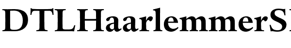 DTLHaarlemmerSD.ttf