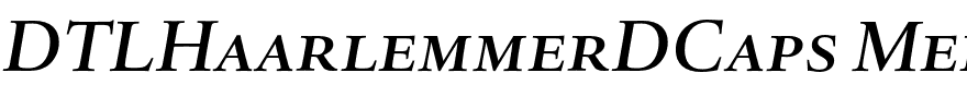 DTLHaarlemmerDCaps Med.ttf