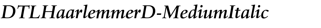DTLHaarlemmerD-MediumItalic.otf
