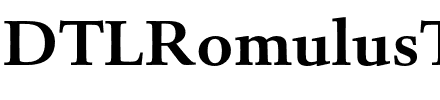 DTLRomulusT.ttf
