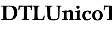 DTLUnicoT.ttf