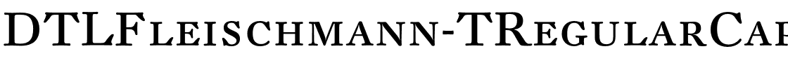DTLFleischmann-TRegularCaps.otf