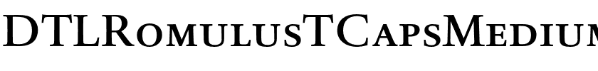 DTLRomulusTCapsMedium.ttf