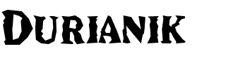 Durianik.ttf