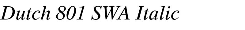 Dutch 801 SWA Italic.ttf