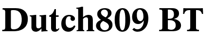 Dutch809 BT.ttf