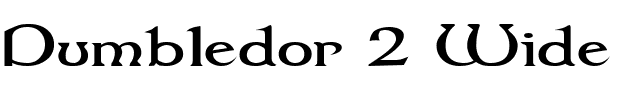 Dumbledor 2 Wide.ttf