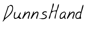 DunnsHand.ttf