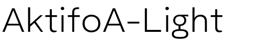 AktifoA-Light.otf