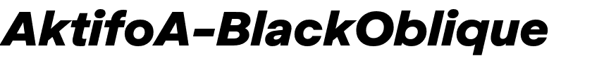 AktifoA-BlackOblique.otf