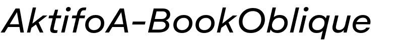AktifoA-BookOblique.otf