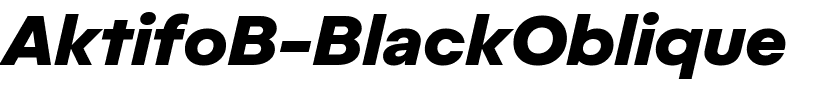 AktifoB-BlackOblique.ttf