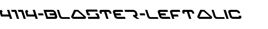4114-Blaster-Leftalic.ttf