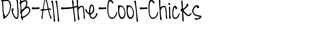 DJB-All-the-Cool-Chicks.ttf