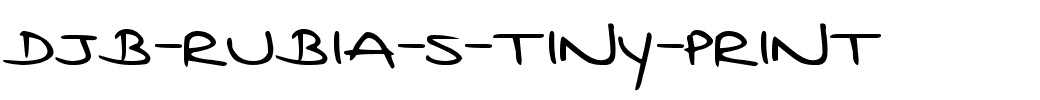 DJB-Rubia-s-Tiny-Print.ttf