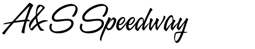 A&S Speedway.ttf