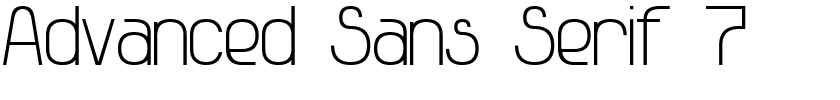 Advanced Sans Serif 7.ttf
