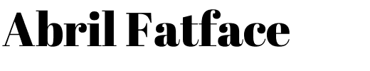 Abril Fatface.ttf