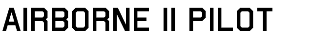 Airborne II Pilot.ttf