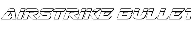 Airstrike Bullet.ttf