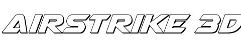 Airstrike 3D.ttf