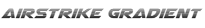 Airstrike Gradient.ttf
