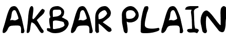 Akbar Plain.ttf