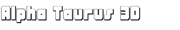 Alpha Taurus 3D.ttf
