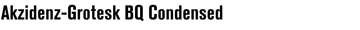 Akzidenz-Grotesk BQ Condensed.ttf