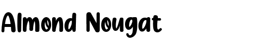 Almond Nougat.ttf