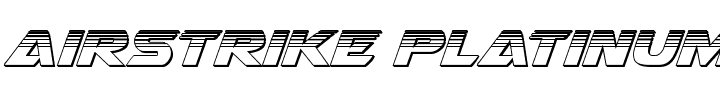 Airstrike Platinum.ttf