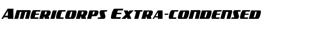 Americorps Extra-condensed.ttf