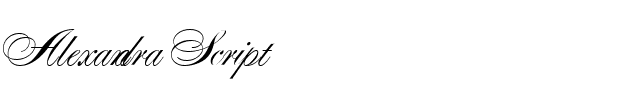 Alexandra Script.ttf