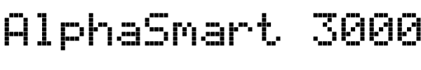 AlphaSmart 3000.ttf