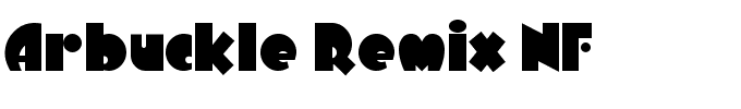 Arbuckle Remix NF.ttf