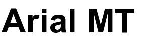 Arial MT.ttf