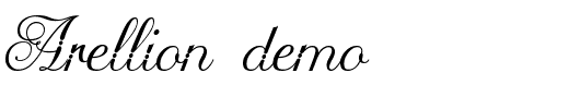 Arellion demo.ttf