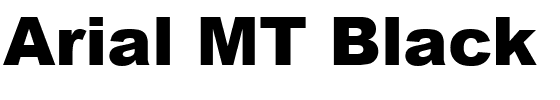 Arial MT Black.ttf