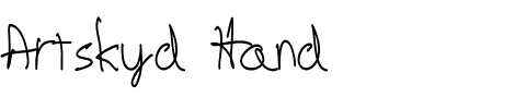 Artskyd Hand.ttf