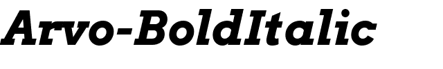 Arvo-BoldItalic.ttf