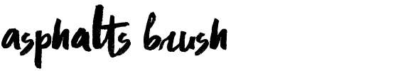 Asphalts Brush.ttf