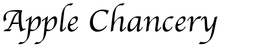 Apple Chancery.ttf