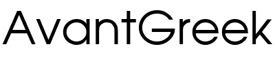 AvantGreek.ttf