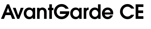 AvantGarde CE.ttf
