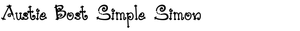 Austie Bost Simple Simon.ttf