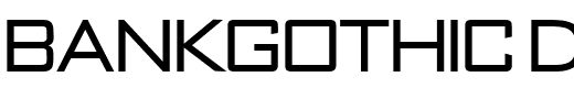 BankGothic DB.ttf