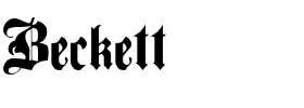 Beckett.ttf