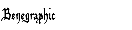 Benegraphic.ttf